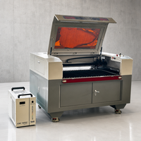 Équipement de découpe et de gravure au laser CO2 CNC industriel, plusieurs tailles de travail 6040 9060 1390, pour la sculpture sur bois et la fabrication