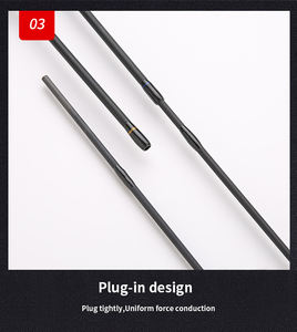 Canna da Pesca in Fibra di <span class=keywords><strong>Carbonio</strong></span> a 2 Sezioni, Ultra Leggera, per Spinning e Casting, per Pesca in Mare e Trota - Product Image 3