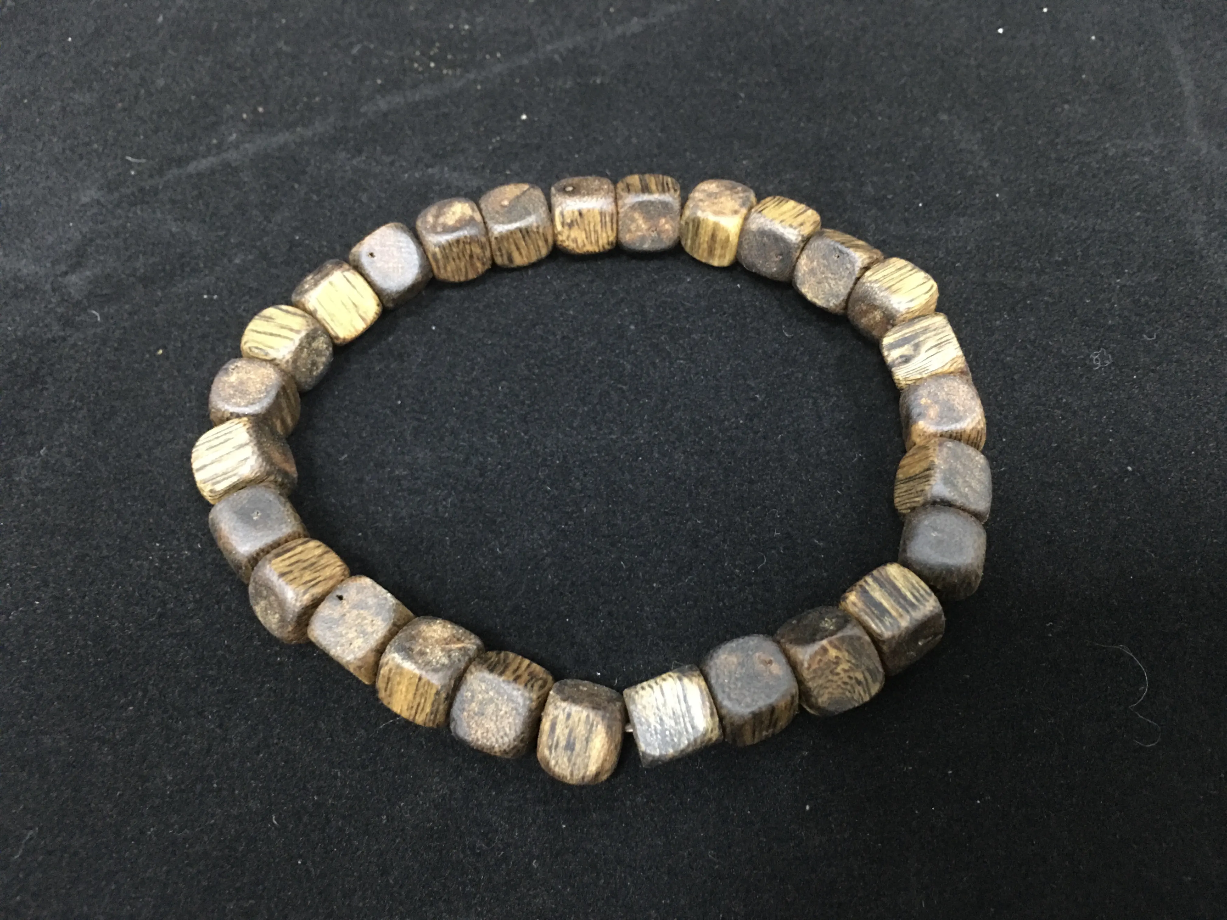 Gelang kayu gaharu asli Tiongkok oudh Buddha bunga kuat rantai oudh