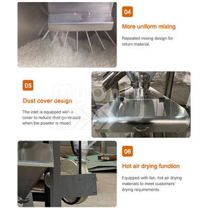 Của tôi propellant dọc 50kg 100kg hạt PELLET màu trộn máy nguyên liệu nhựa <span class=keywords><strong>Mixer</strong></span> với nóng - Product Image 4