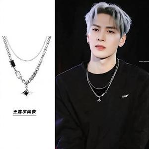 Collana con Diamanti Incisi a Doppio Strato, Design di Lusso a Treppiede, Collana Femminile/da Coppia che Riflette l'Umore, Garanzia a Vita - Product Image 3