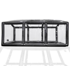 Tente de <span class=keywords><strong>garage</strong></span> gonflable transparente pour <span class=keywords><strong>voiture</strong></span>, imperméable, pour exposition de voitures - Product Image 1