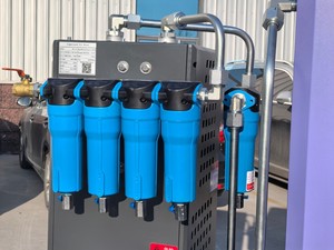 Compresor de Aire Especial Cuatro en Uno de 15 KW con Voltaje Heterogéneo para Corte Láser de Acero al Carbono, Acero Dulce, Metal de 1 mm y 2 mm - Product Image 5