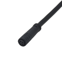 Westsam Vélo Électrique Ebike Moteur Extension 5pin Mâle Femelle Snap-in Plug Communication Câble M8 Connecteur