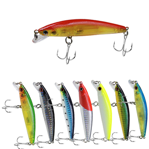 7.5g 85mm Sinking plastic fishing luresminnow bait OEM Fishing lure Tackle bait big hard soft minnow fishing lures