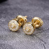 Boucles d'oreilles en cristal bon marché en gros Boucles d'oreilles en fil de mariage avec ballerine occidentale et zircon cubique Ensemble gratuit Logo sculpté
