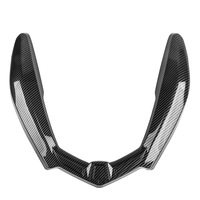 Kit de garnitures extérieures universelles en ABS imitation fibre de carbone pour la personnalisation de scooters et de motos
