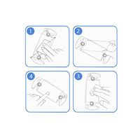KJH Ultra Clear PS Portal Game Console Film de protection anti-rayures anti-traces de doigts haute transparence en plastique et verre