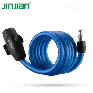 Candado de Cable de Acero en Espiral 2026 de Gran Venta, Ecológico y Portátil <span class=keywords><strong>para</strong></span> <span class=keywords><strong>Bicicleta</strong></span>, con Soporte de Montaje Robusto, Color Personalizado, <span class=keywords><strong>para</strong></span> Bicicletas Eléctricas y Carga - Product Image 1