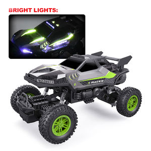 سيارة تحكم عن بعد بمقياس 1:16 للبيع بالجملة، لعبة شاحنة وحش، مركبة زاحفة للطرق الوعرة مع إضاءة LED - Product Image 4