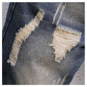 กางเกงยีนส์ขาสั้นผู้ชายแบบ OEM ราคาโรงงาน ขายส่ง คุณภาพสูง รับผลิตตามสั่งทุกสีทุกขนาด - Product Image 4