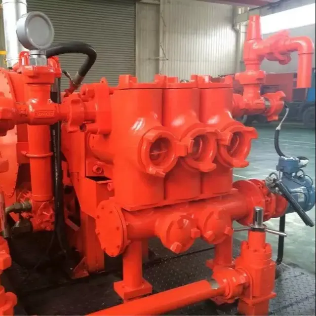 Tiger rig cementing plunger pump HT400 for sale