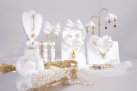 Plateaux et supports de présentation pour bijoux en plâtre Fadeli FDL00095-2 pour une présentation efficace