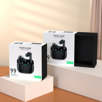 Boîte d'emballage de produit électronique au design novateur, boîte cadeau personnalisée pour casque Bluetooth, boîte à tiroir en papier pour casque sans fil portable