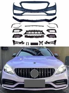 Nuevo Kit Completo de Parachoques Delantero, Rejilla, Faros y Luces Traseras para Benz <span class=keywords><strong>Clase</strong></span> C AMG C63 19-21 W205, 100% Compatible, 1 <span class=keywords><strong>A</strong></span>ño de Garantí<span class=keywords><strong>a</strong></span> - Product Image 6