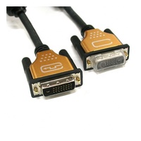 Câble vidéo DVI-D mâle-mâle Zhongshan LJ Electronic LTD, adaptateur DVI 24+1 Dual Link 1,8 m pour projecteur, écran LCD, lecteur DVD, téléviseur HD, XBOX