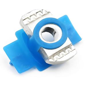 Kunststoff-Flügelmutter M6 M8 <span class=keywords><strong>M10</strong></span> M12 Handfest Anziehbare Nylon-Kanalmutter für Seismische Solarhalterungen - Product Image 6