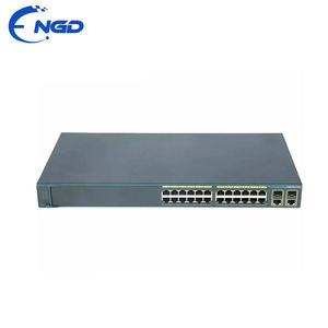 Commutateur Ethernet 24 ports <span class=keywords><strong>WS</strong></span>-<span class=keywords><strong>C2960</strong></span>-<span class=keywords><strong>24TC</strong></span>-<span class=keywords><strong>L</strong></span> d'origine avec deux liaisons montantes Gigabit pour une transmission de données fiable - Product Image 1