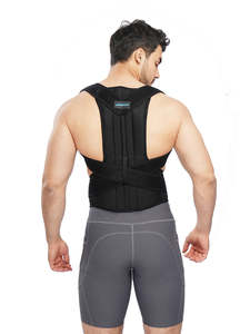 Néoprène hommes entièrement réglable soulagement de la douleur du haut du dos dos soutien lombaire épaule - Product Image 3