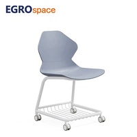 Chaise de bureau à roulettes EGROspace pour formation, réunion, conférence, salle de réunion, mobilier moderne