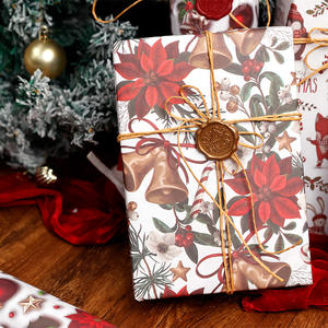 Factory Wholesale Disposable Coated Virgin <b>Christmas</b> Gift <b>Wrapping</b> <b>Paper</b> 70x95cm - Product Image 4