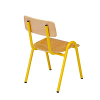Mobilier scolaire Chaise d'étudiant classique en bois empilable portable