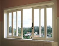 Ventanas Corredizas de Aluminio para Escuelas, Sistema de Ventanas Corredizas de Aleación de Aluminio para Exteriores de Casas con Mosquitera