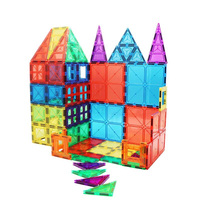 Juego de Construcción Magnético de 32 Piezas para Niños, Juguete Educativo STEM, Bloques de Construcción Creativos en 3D para Niños Pequeños