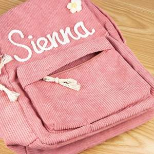 Pankai Factory personalizado bordado a mano <span class=keywords><strong>nombre</strong></span> niño <span class=keywords><strong>mochila</strong></span> bolsa de libros para niños <span class=keywords><strong>con</strong></span> <span class=keywords><strong>nombre</strong></span> - Product Image 4