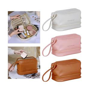 Portable Women's <b>Makeup</b> <b>Bag</b> Convenient Storage Solution for Toiletries & <b>Brushes</b> Set - Product Image 2