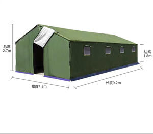 Tienda de refugio Oxford de grado Industrial, aislamiento térmico de acero a prueba de viento para sitios de construcción, alivio de emergencia, eventos de <span class=keywords><strong>Camping</strong></span> - Product Image 3