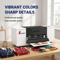 Baru untuk Printer Inkjet DTF XP600 Solusi Pencetakan Desktop Warna Logo Kustom Kerjasama Mitra Merek Printer Kain Garansi 1 Tahun