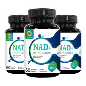 Atacado NAD + Suplemento Cápsulas Vegetarianas Melhorar a Saúde do Cérebro e Apoiar a Função Cardíaca - Product Image 5