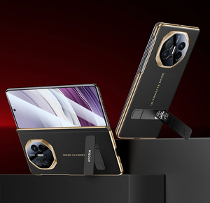 MateX5 Galvani sierte Clamshell-Leder-Dreh halterung für Huawei-Geräte - Product Image 3