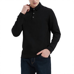 <b>Mens</b> <b>Long</b> <b>Sleeve</b> <b>Polo</b> <b>Shirt</b> Lightweight Activewear Comfortable Casual Fit For <b>Men's</b> <b>Long</b> <b>Sleeve</b> <b>Polo</b> <b>Shirts</b> For <b>Men's</b> - Product Image 4