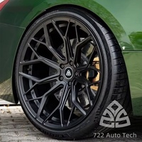722auto Factory - Vente chaude - Jantes en alliage forgé 5X112 5X120 5X114.3 - 18 19 20 22 23 24 pouces - Compatible avec BMW X3 Audi A4 A6 A7 A8