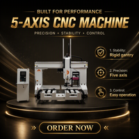 Centre d'usinage CNC 5 axes, équipement d'usinage multi-axes pour pièces courbées complexes