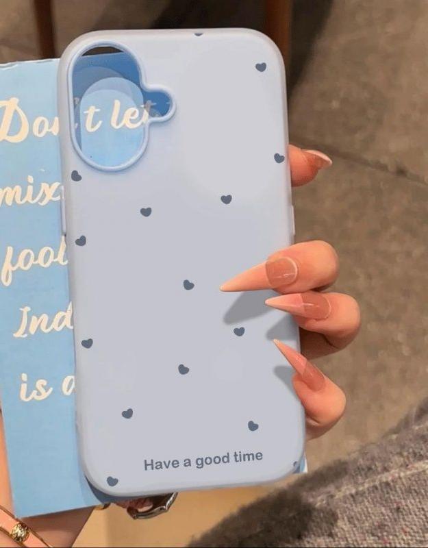 Blue 2-in-1 Jelly Case - Large Hole