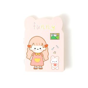 <b>Cute</b> Japanese And Korean Style Cartoon Memo Pads Colorful Portable Notepad For Students And Gifts - Product Image 4
