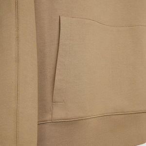 Hombres 100% algodón en blanco grueso francés terry calidad de lujo peso pesado ajuste de gran tamaño logotipo de impresión personalizada sudaderas con capucha y sudaderas para hombres - Product Image 6