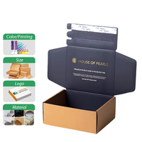 Boîtes d'expédition et d'emballage cadeau en carton ondulé aseptique personnalisées OEM KK 2026 avec logo sur mesure et doublure en éponge