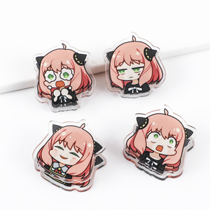High Quality Custom Cartoon Acrylic Paper Clips Hot Selling Cute Plastic Crafts Direct From Factories