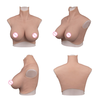 Eta-grosse poitrine réaliste, faux seins, poitrine Drag Queen, Shemale Ladyboy, faux seins en Silicone