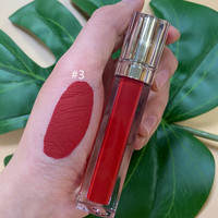 Rouge à lèvres liquide mat, personnalisé de haute qualité, rouge, Waterproof, longue durée, Vegan, étiquette privée