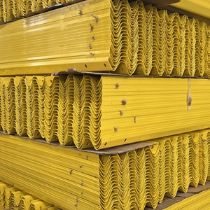 Xuất Khẩu toàn cầu en1317 h2w3 giấy chứng nhận nhà máy giá thép mạ kẽm Q235 q355 <span class=keywords><strong>W</strong></span> chùm hộ Lan Tôn sóng Bảo vệ đường sắt Giao Thông Đường Bộ rào cản - Product Image 1