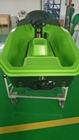 Bateau à réaction électrique Aqua Kart à grande vitesse, longue autonomie, équipement de parc aquatique ASA, logo personnalisé