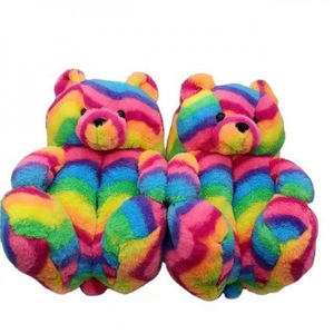 Wholesale of New Technologies Composite Sole Home Teddy <strong>Bear</strong> Cotton <strong>Shoes</strong> Plush Lining With High Quality - Product Image 4