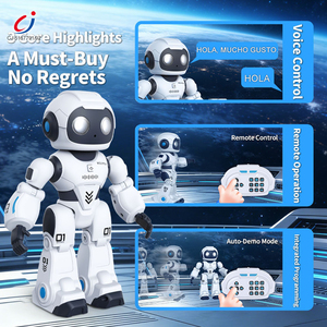 Robot Programmabile Chengji per l'Apprendimento, Telecomandato, Educativo per Bambini, in Plastica, Danzante, Cantante, Intelligente con Controllo Vocale <span class=keywords><strong>AI</strong></span> - Product Image 3
