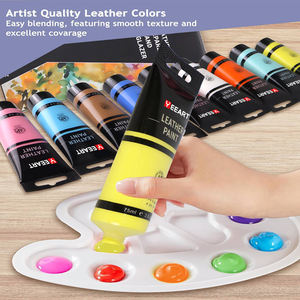 Agente de Brillo Acrílico <span class=keywords><strong>para</strong></span> Cuero, Pintura <span class=keywords><strong>para</strong></span> Cuero <span class=keywords><strong>para</strong></span> <span class=keywords><strong>Zapatillas</strong></span> DIY, 12 Colores, 75 ml, Individual, Impermeable y Resistente a la Decoloración, Venta al por Mayor Transfronteriza - Product Image 3