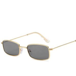 Montature in metallo sfumature retrò 2025 nuovi arrivi alla moda piccole cornici rettangolari occhiali <span class=keywords><strong>da</strong></span> <span class=keywords><strong>sole</strong></span> oceano Slice occhiali <span class=keywords><strong>da</strong></span> <span class=keywords><strong>sole</strong></span> - Product Image 3